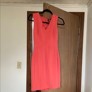 Elegant Coral Dress